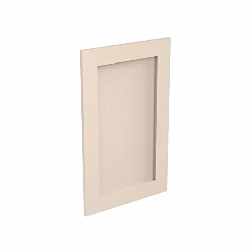Kitchen Kit Shaker Door Flatpack Slimline Appliance Unit in Cashmere Matt Beige, W: 71.5 cm, H: 44.6 cm