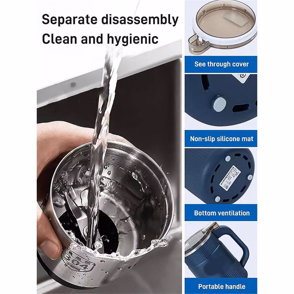 Ventryn Blue Electric Coffee Bean Grinder and Blade Blender Tool – 2
