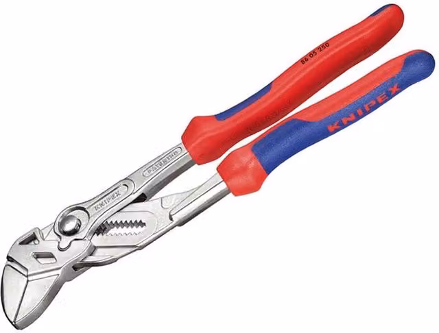 Knipex Water Pump Pliers Multi-Component Grip, 250 mm, Multicolour