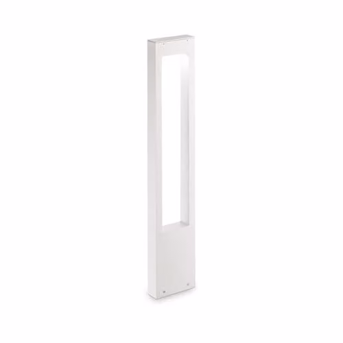 Netlighting Vega White Aluminium Outdoor Bollard IP44 with G9 Bulb Holder