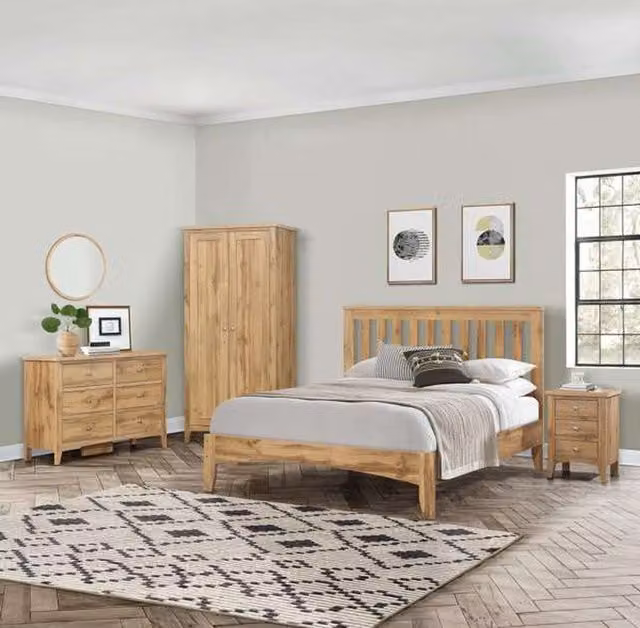 Birlea Hampstead King Bed in Yellow