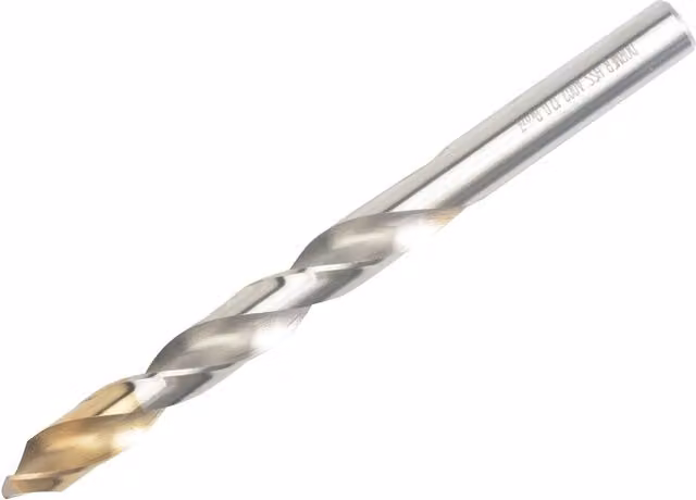 Dormer HSS-TiN Coated Metric Jobber Twist Drill Bits in Gold and Multicolour