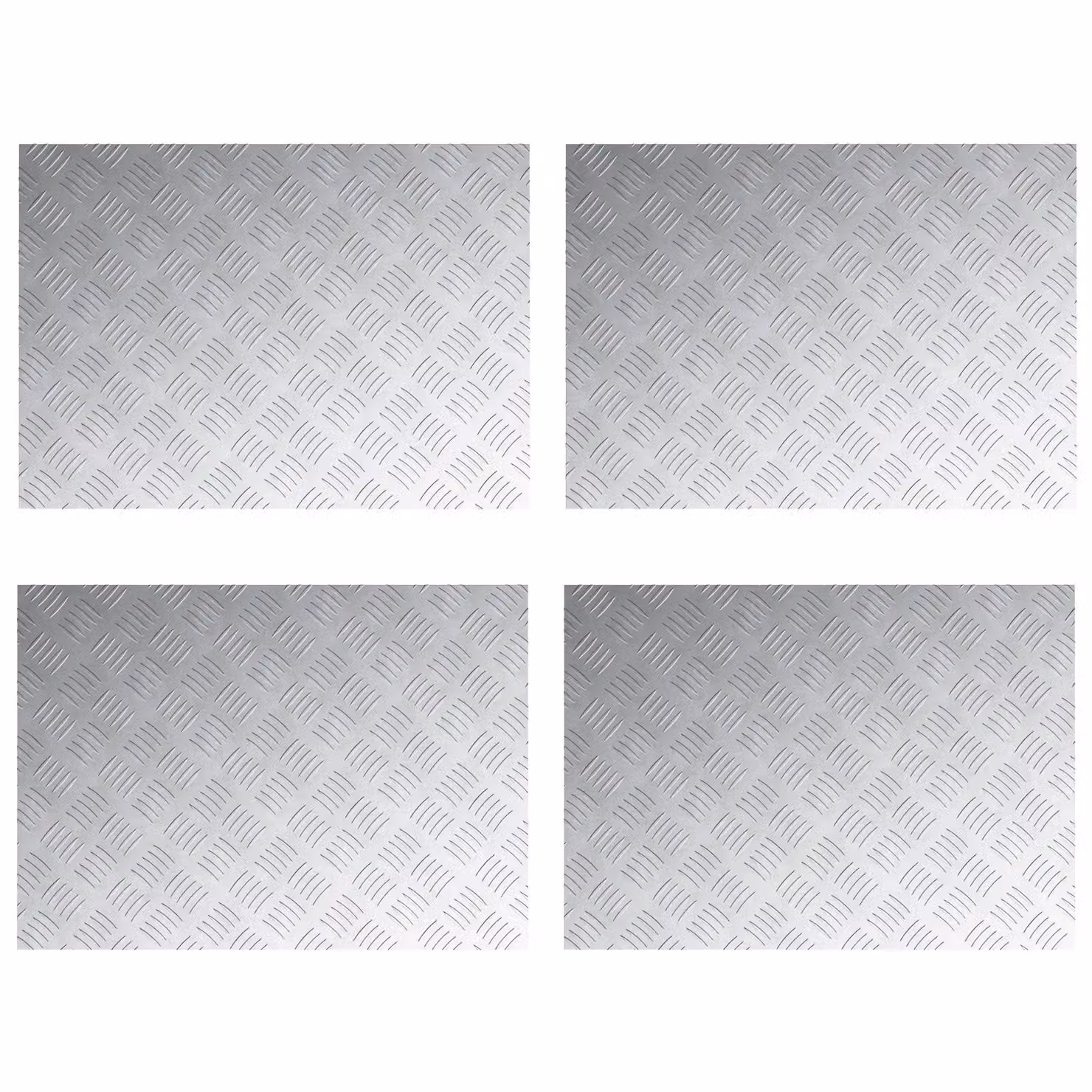 Berkfield Home Non-slip Grey Rubber Stair Treads, W: 70 cm, D: 50 cm, H: 0.3 cm – 1