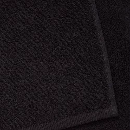 Catherine Lansfield 8 Piece Quick Dry Cotton Towel Set in Black – 2