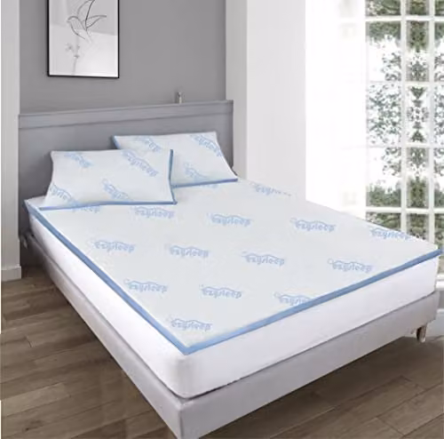 Groundlevel Soft Air Flow Technology Memory Foam Mattress, Single, White, 2.54 cm