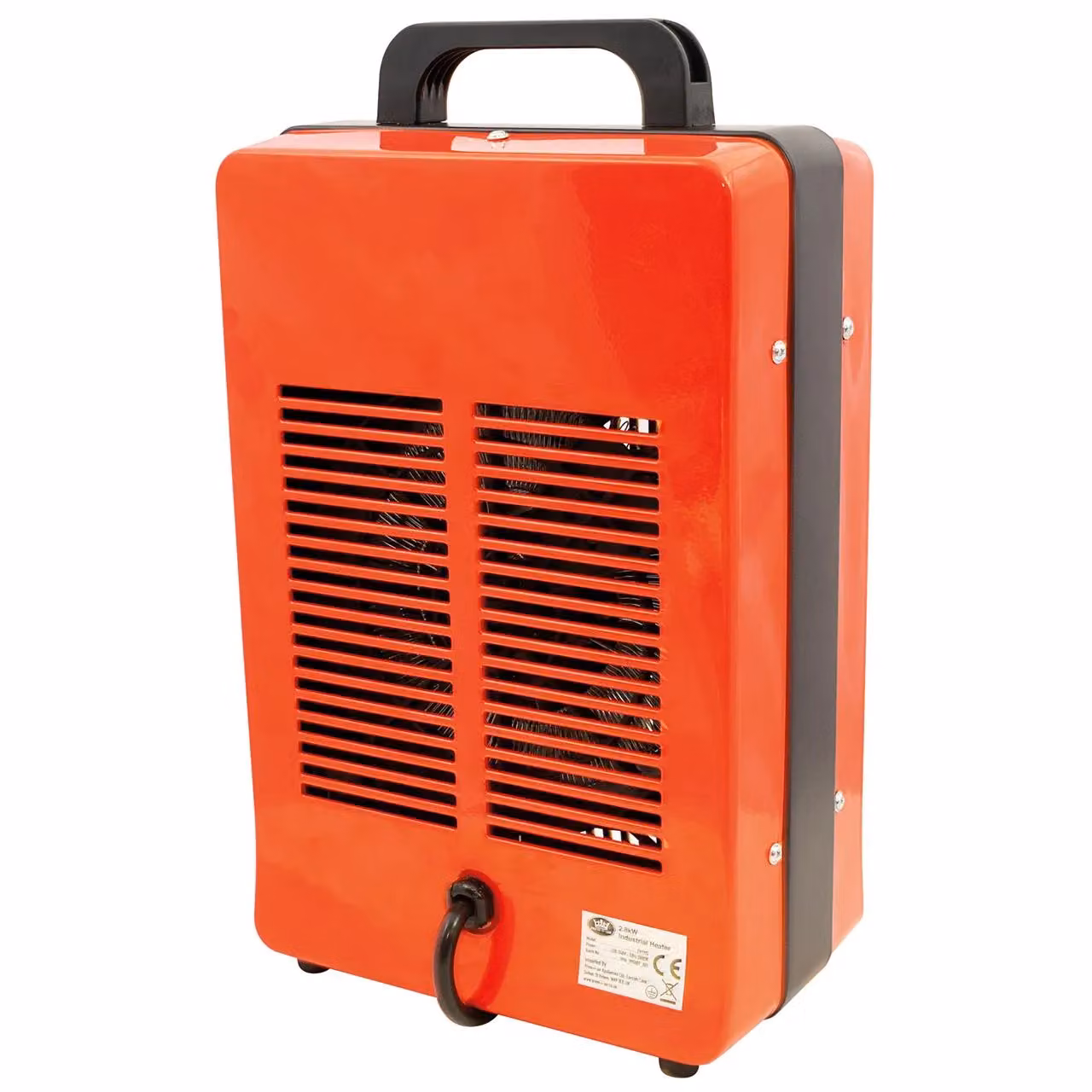 mysmartbuy 2.8kW Electric Industrial Fan Space Heater in Red with Thermostat and Tip Over Safety Cut Out, H 39 x W 23 x D 14 cm – 2