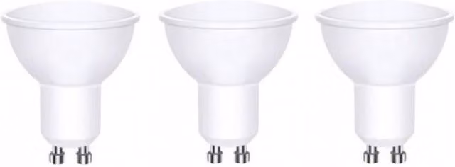 ExtraStar GU10 7W LED Light Bulb, Cool White, Pack of 3
