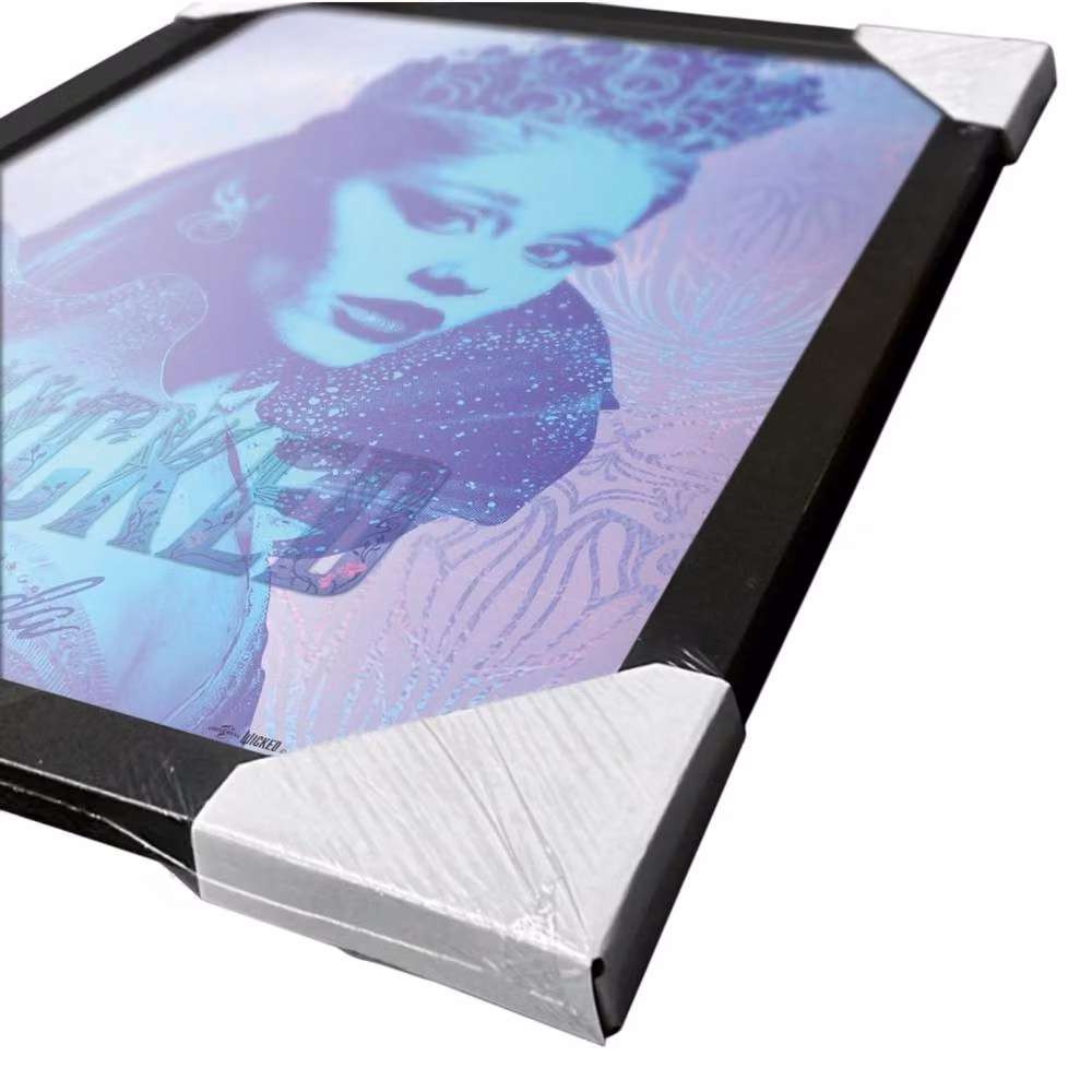 Wicked Glinda Headshot Framed Multicolour Paper Poster – 2