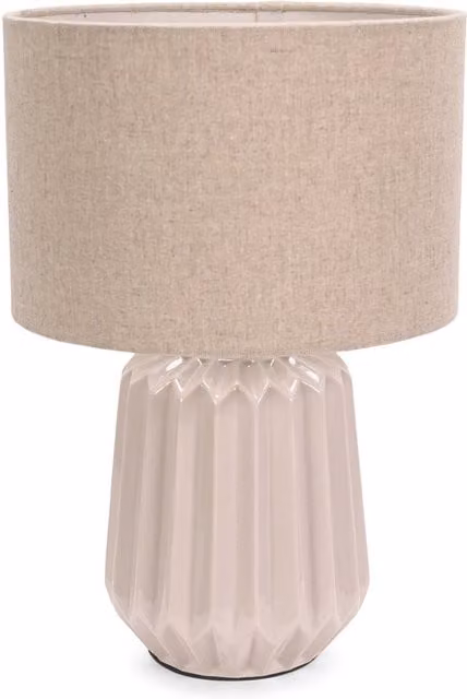 Zak Ceramic Table Lamp in Yellow