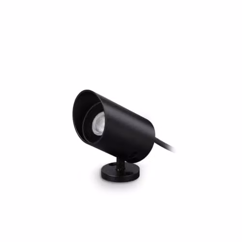 Netlighting Koala 7W LED Outdoor Display Light in Black with 3000K Warm White Light and IP65 Rating – 1