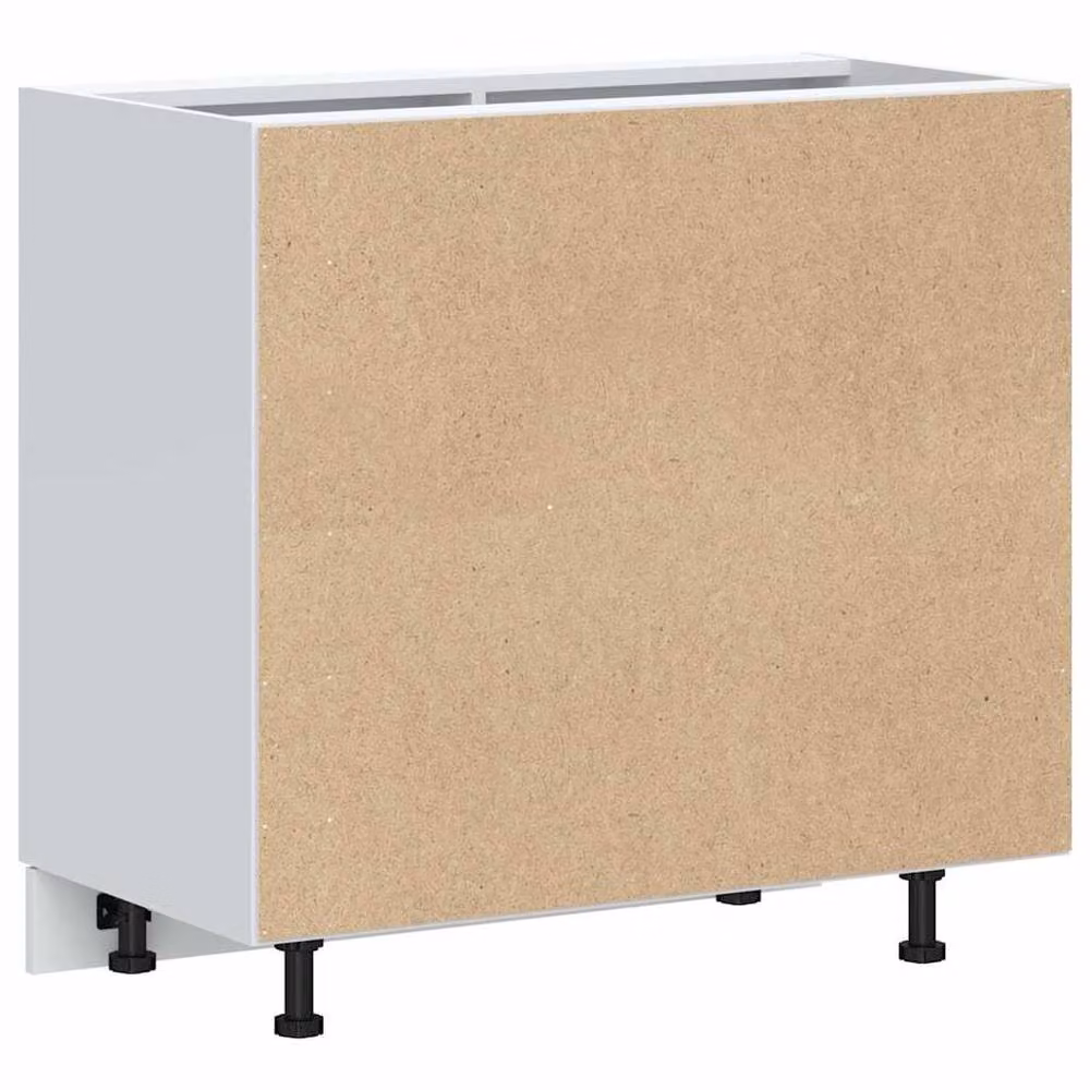 Berkfield Home Kalmar Kitchen Base Cabinet in Smoked Oak Brown, W/D/H: 81.5 x 46.0 x 86.0 cm – 4