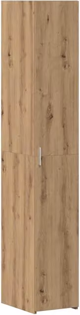 Berkfield Home Artisan Oak Highboard in Brown, W/D/H: 30 x 42.5 x 185 cm