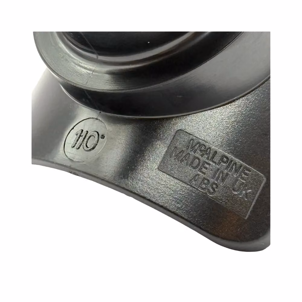 McAlpine Mechanical Soil Pipe Boss Connector Branch in Black – 3