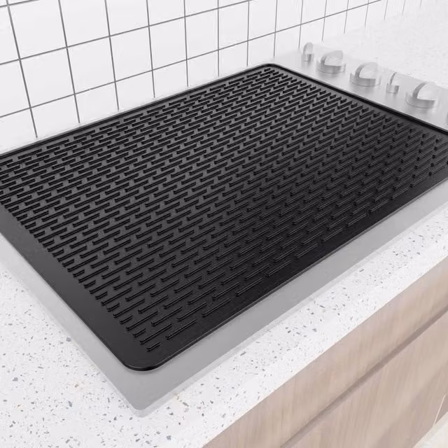 Havendro Silicone Induction Hob Protection Mat, Scratch-Proof and Oil-Resistant, Black