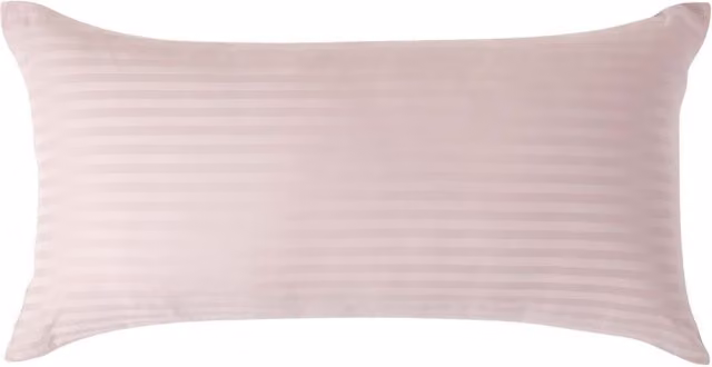 Homescapes 330 Thread Count Egyptian Cotton Percale Housewife Pillowcase, Pink, W: 80 cm, H: 40 cm