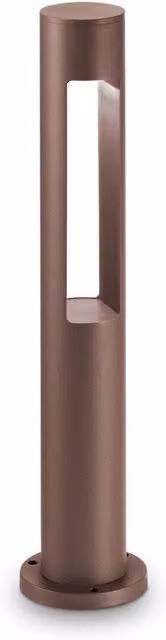 Ideal Lux Acqua Outdoor Bollard Lamp in Brown