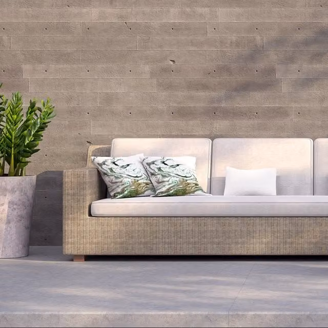 Andrew Lee Green and Gold Marble Graphic Outdoor Cushion, W/D/H: 60 x 60 x 60 cm