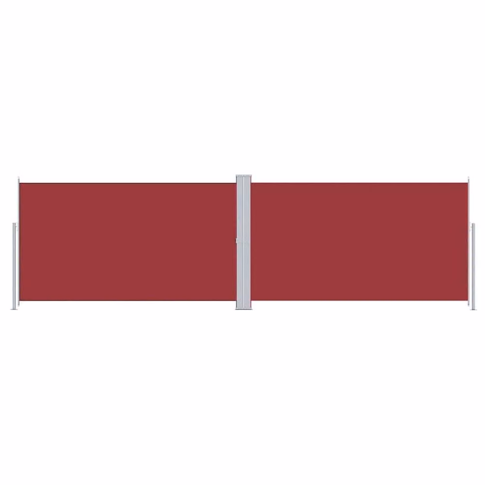 Berkfield Home Red Retractable Roller Side Awning, W/H: 180 x 600 cm – 2