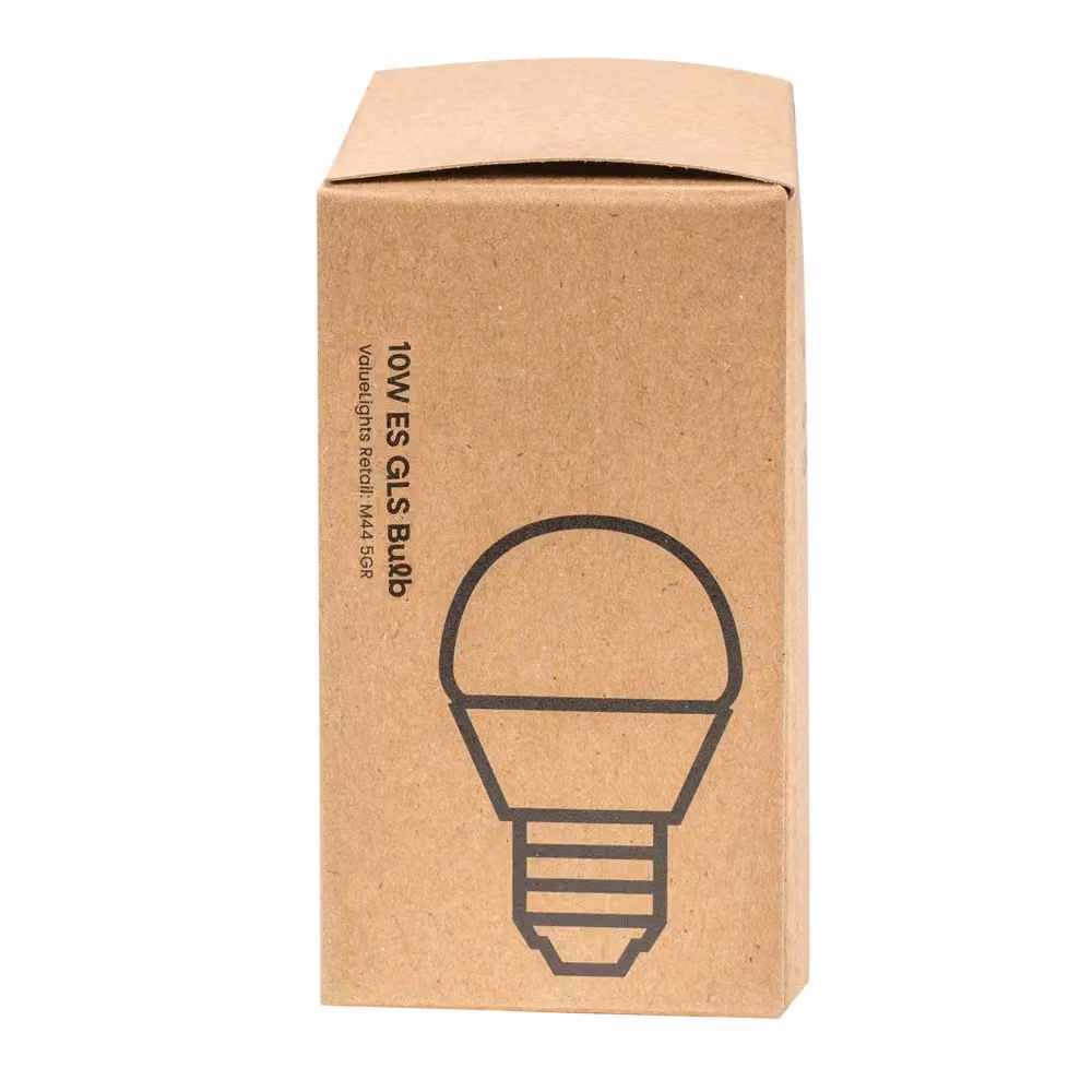 ValueLights Pack of 2 10W E27 Standard Warm White LED Bulbs – 2