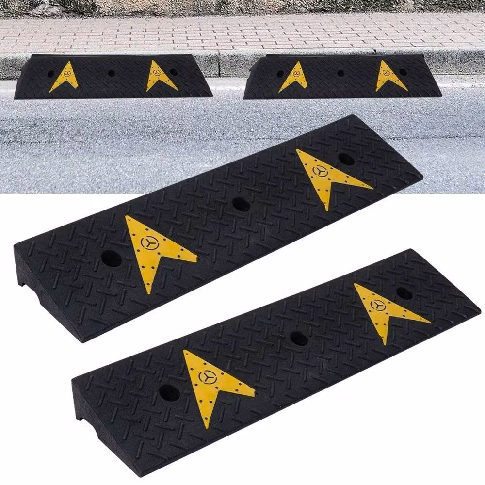 Havendro Black Rubber Ramps for Caravans, Cars, Trucks, Garages and Wheelchairs – 3