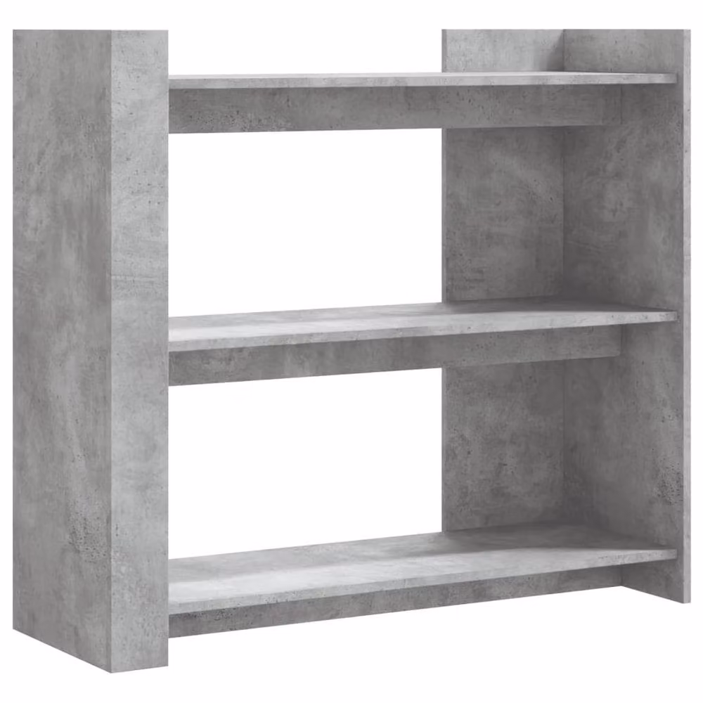 Berkfield Home Classic Console Table in Concrete Grey, W/D/H: 100 x 35 x 90 cm – 2
