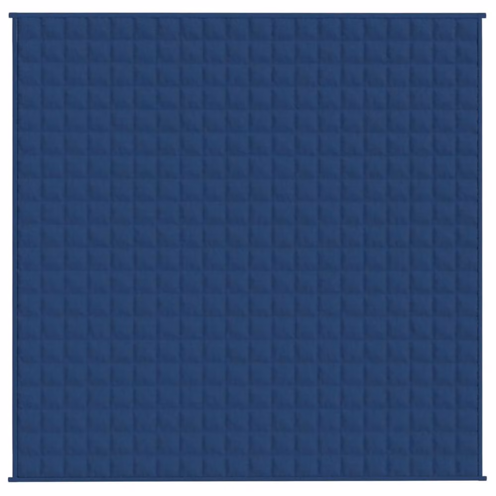 Berkfield Home Blue Weighted Blanket with Glass Beads, 200 x 200 cm, 13 kg – 3