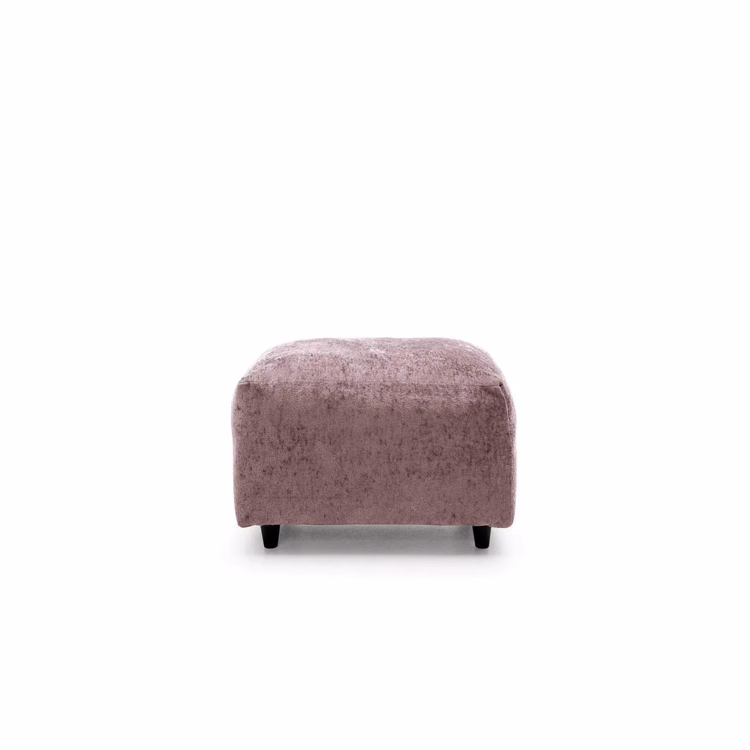 Abakus Direct Harriet Pink Crushed Chenille Footstool – 2