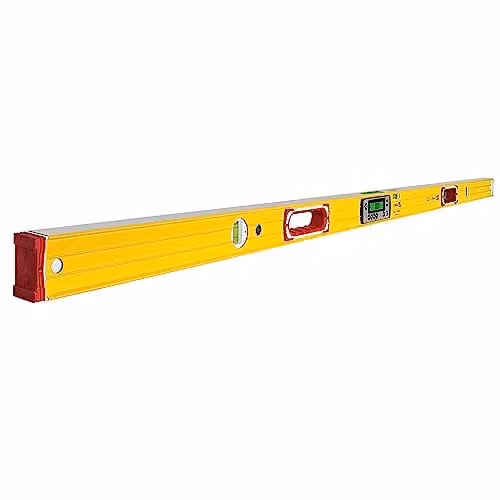 Stabila Tech 196 DL Digital Spirit Level, Yellow, Length: 183 cm