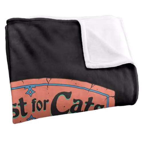 Steven Rhodes Quest For Cats Multicolour Super Soft Fleece Throw Blanket W/D/H: 91 x 147 cm – 7