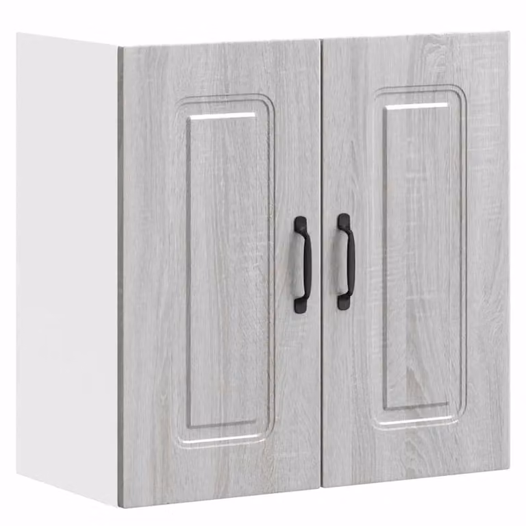 Berkfield Home Kalmar Wall Cabinet in Grey Sonoma Engineered Wood