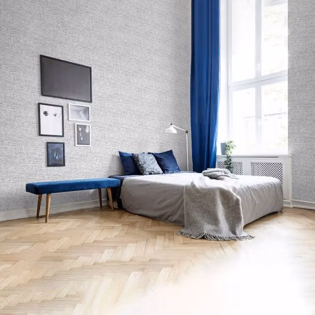 SK Filson Moroccan Abstract Wallpaper in Grey