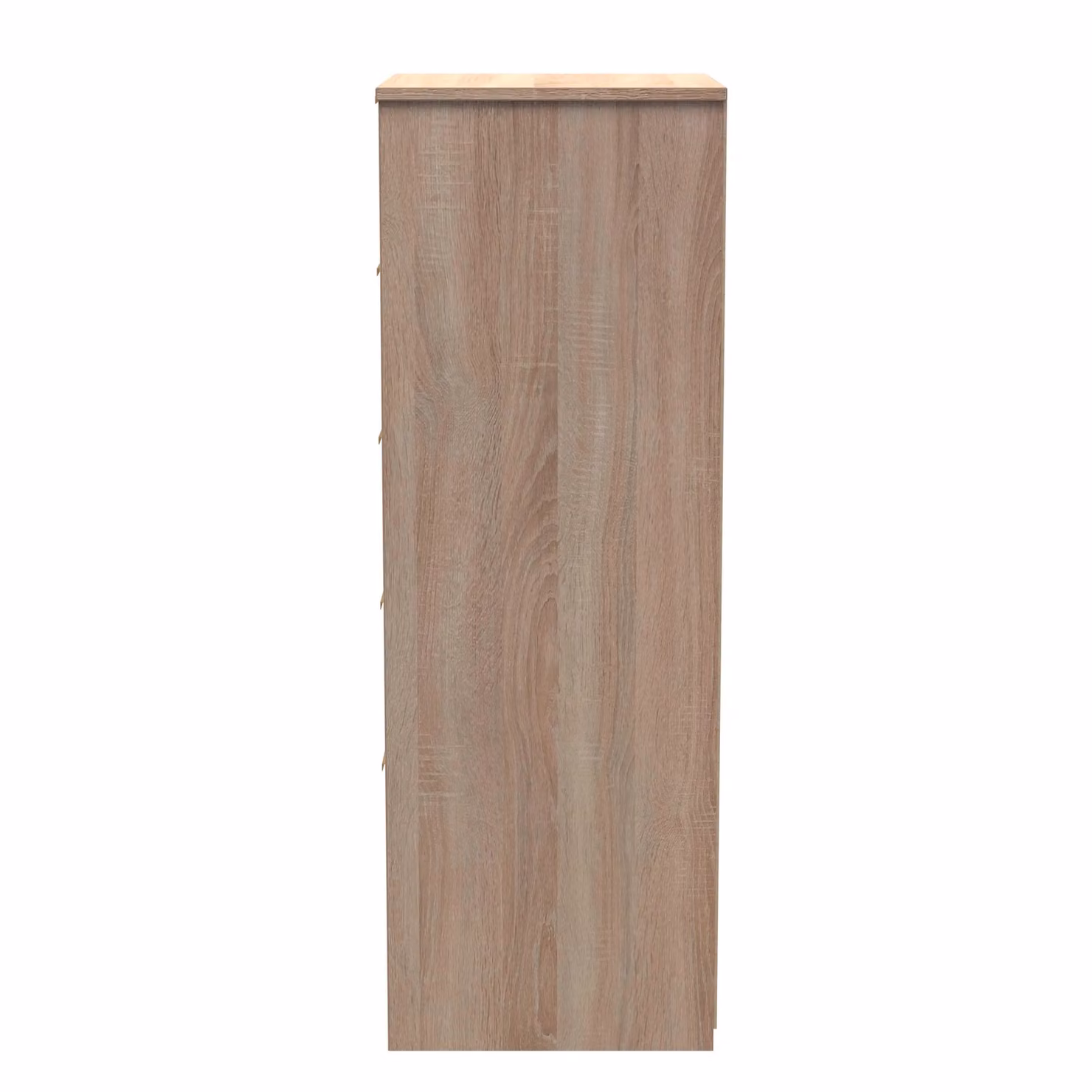 Ready Assembled 2 U Denver 5 Drawer Tall Bedside Chest in Light Oak – 2