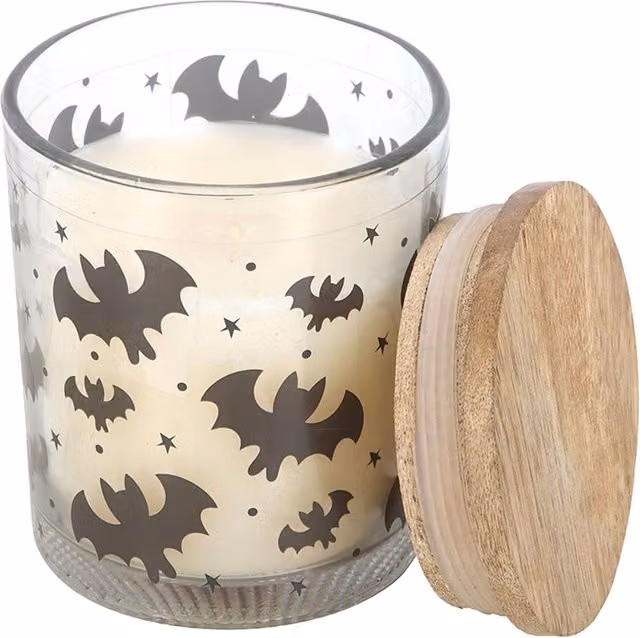 Something Different Mulberry Bats Scented Votive Candle in White – 1
