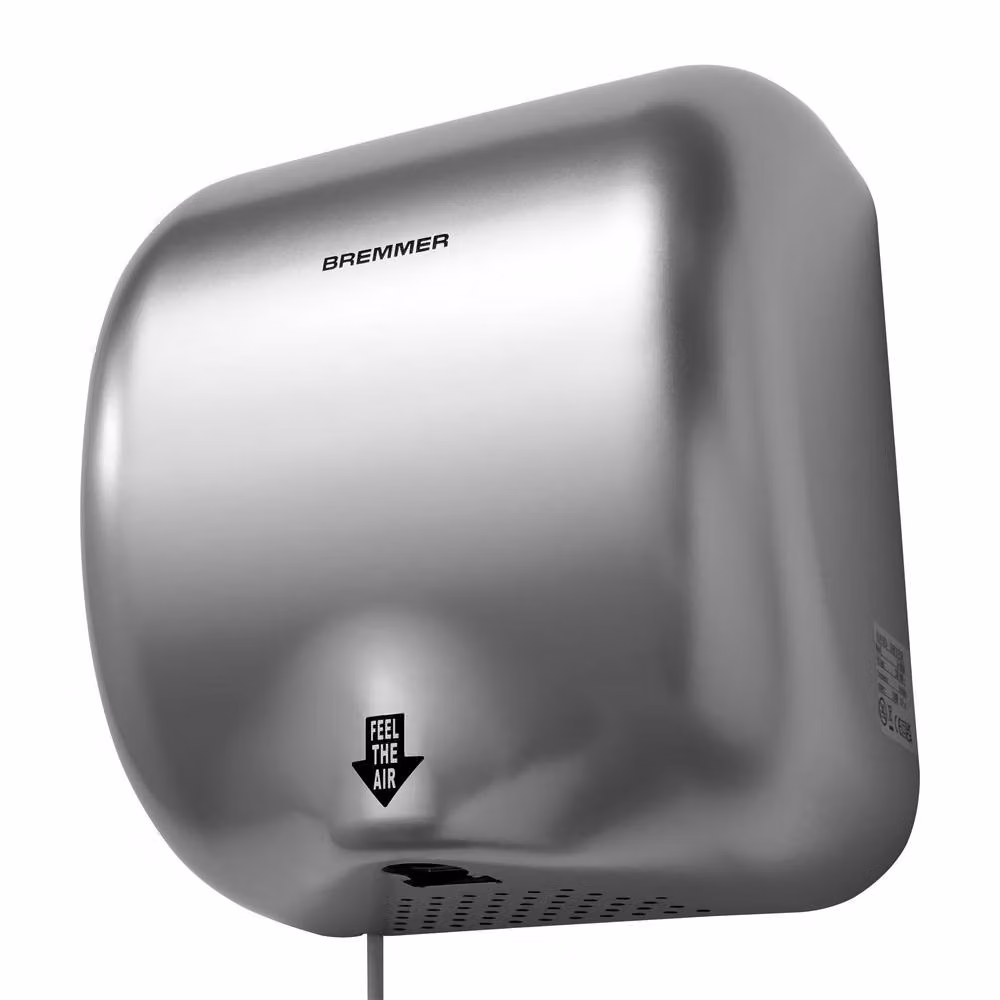 Bremmer Turbo Hand Dryer in Silver – 5