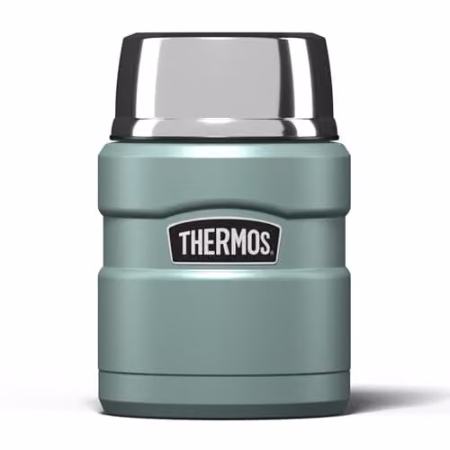Thermos Stainless King Food Flask, Blue, 470ml