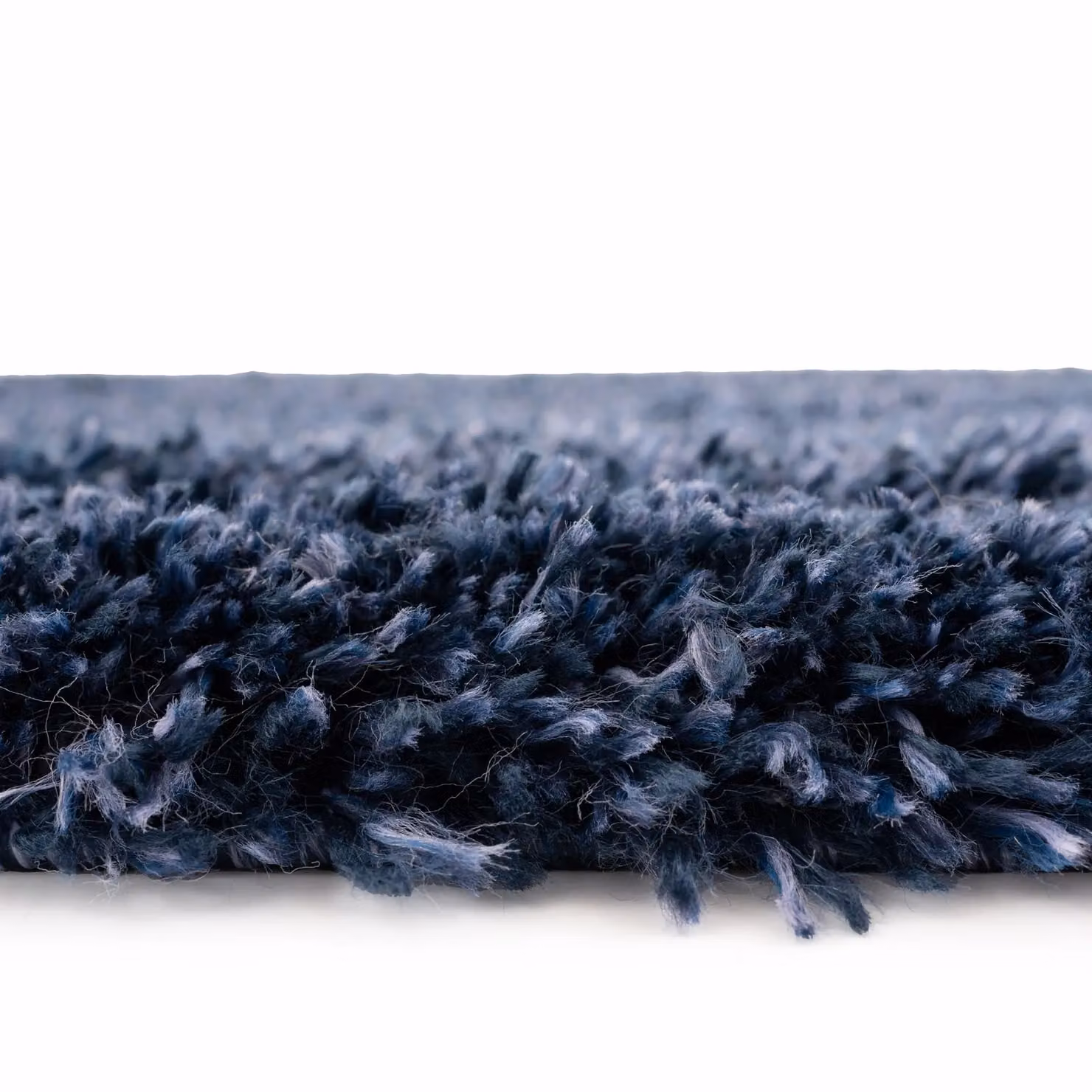 Kukoon Blue Super Soft Shaggy Area Rug, W: 240 cm, D: 330 cm – 2