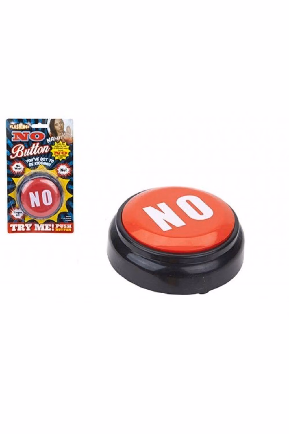 KDMD Novelty No Button Round Plastic Tabletop Party Decorations, 6 Pack, Red and Black – 2