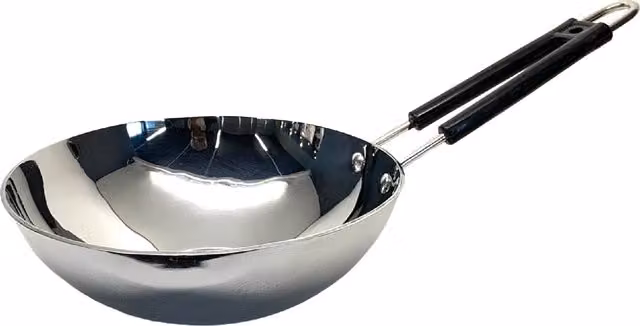 Buckingham Stainless Steel Uncoated Sauté Pan, Silver, 21 cm
