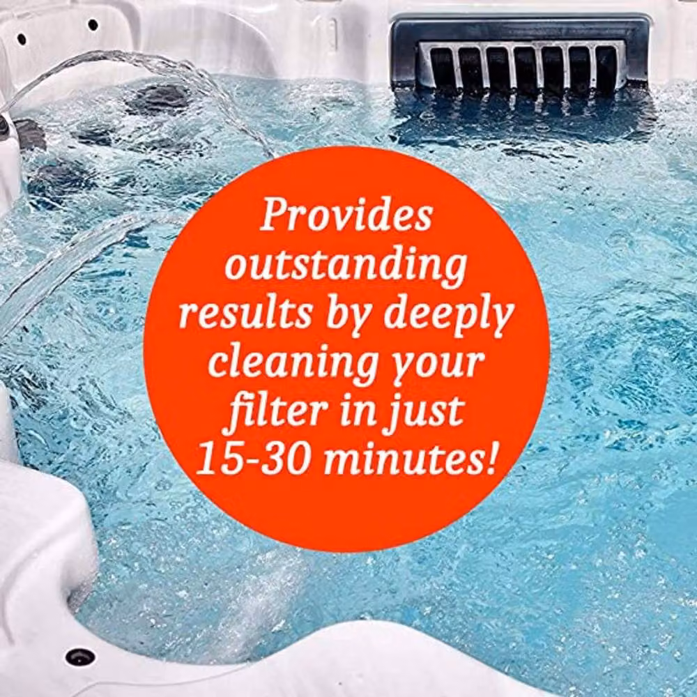 Homefront Instant Hot Tub and Pool Filter Cleaner, 1 l, Clear – 2