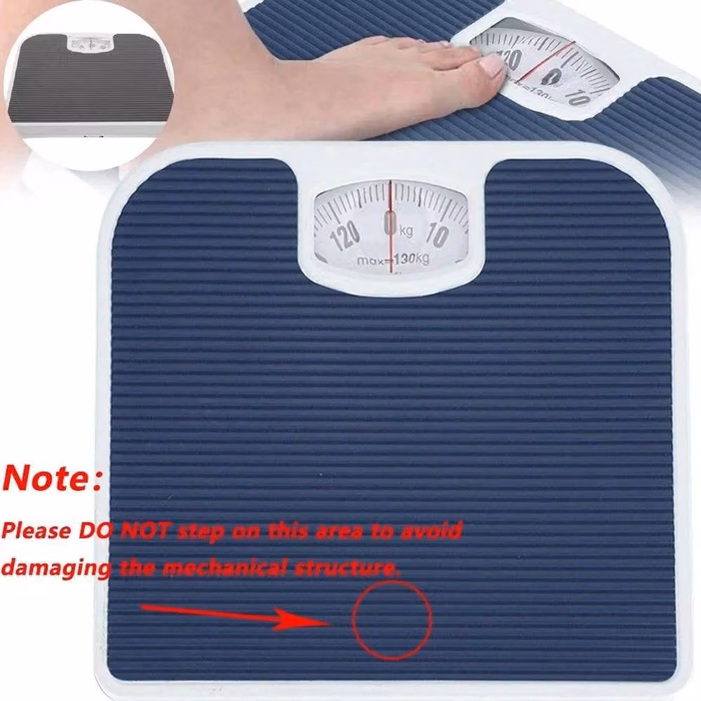 Spetlek Blue Mechanical Analogue Bathroom Scales with Dial Display – 2