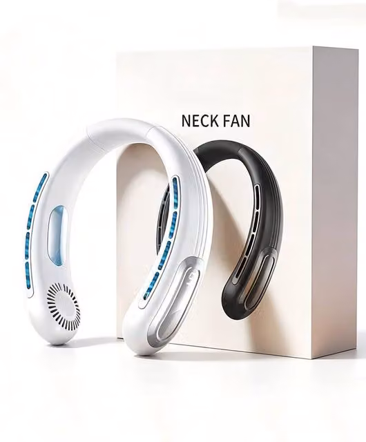 Quipulse Cooling Neck Fan in White