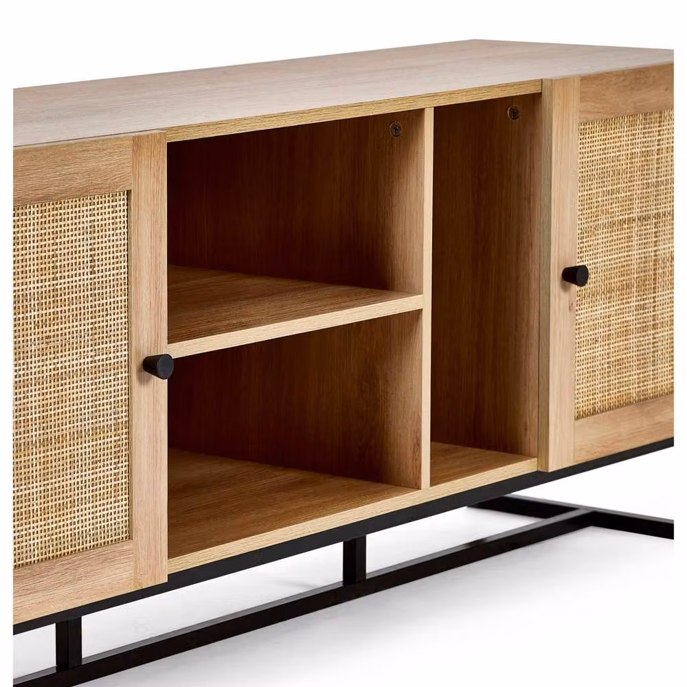 Cheshire Premium Portree Modern TV Unit in Light Oak – 4