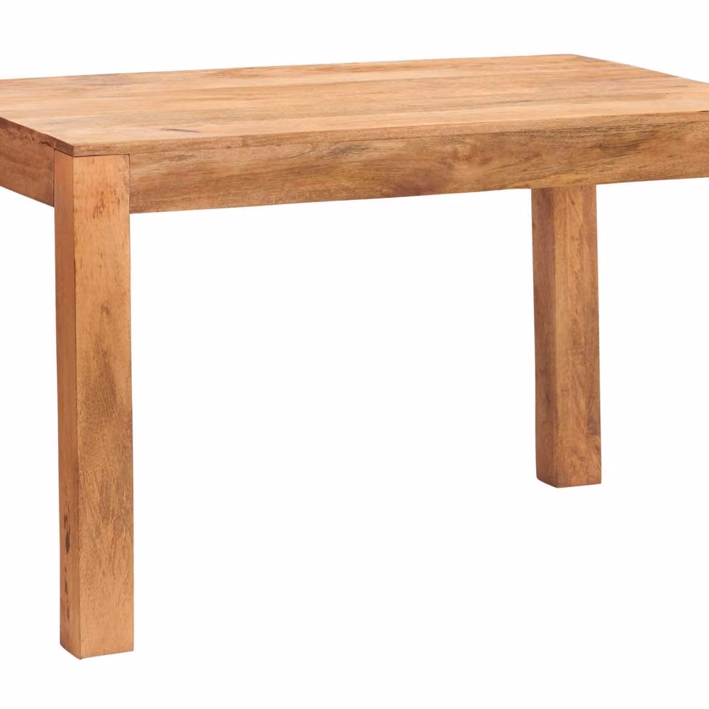 Wyld Haus Manila Manila Rectangular Mango Wood Dining Table in Brown, W/D/H: 120 x 80 x 76 cm – 2