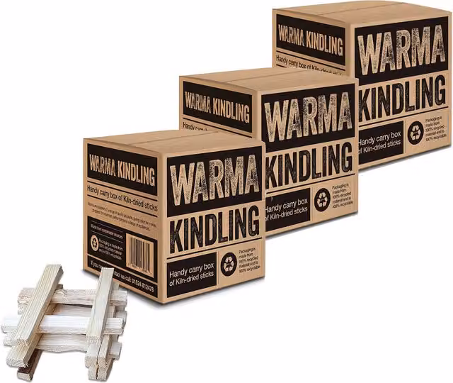 Warma Natural Kindling Wood Cubes, 3 kg