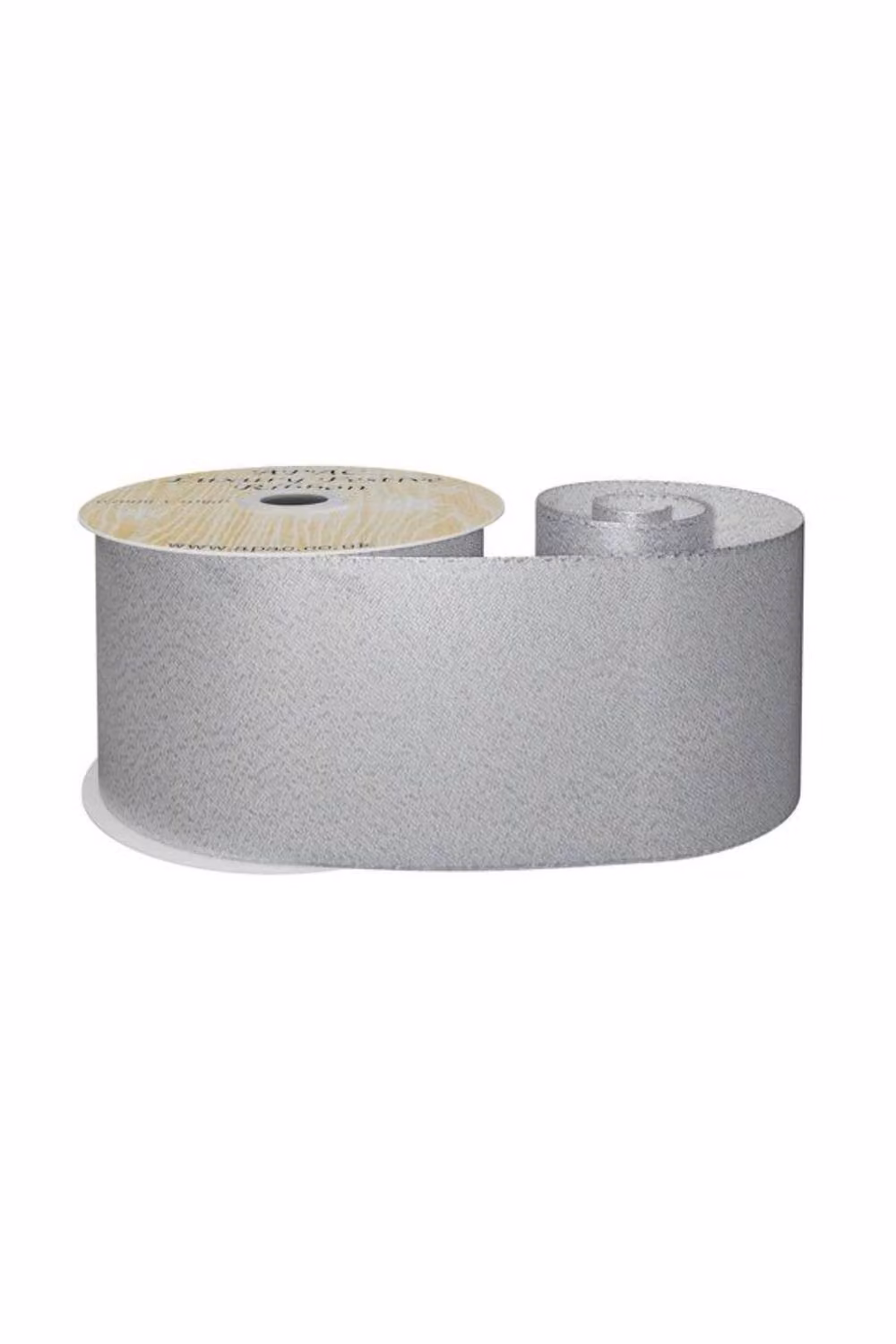 KDMD Silver Metallic Ribbon, Width: 6.3 cm, Length: 9.14 m – 2
