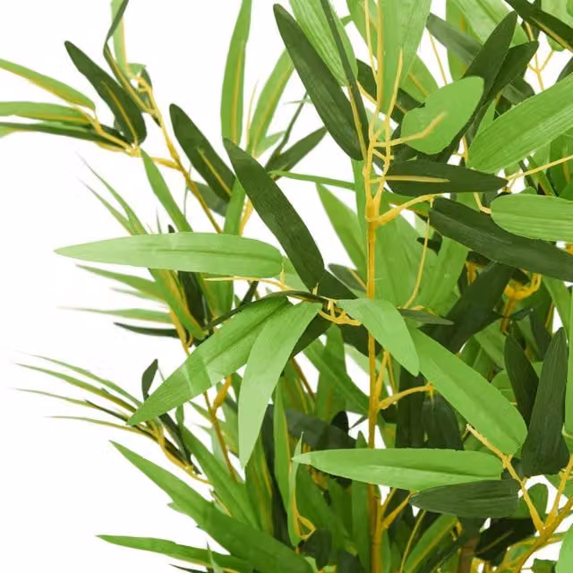 Berkfield Home Realistic Artificial Bamboo Tabletop Tree, Green, Height: 80 cm – 1