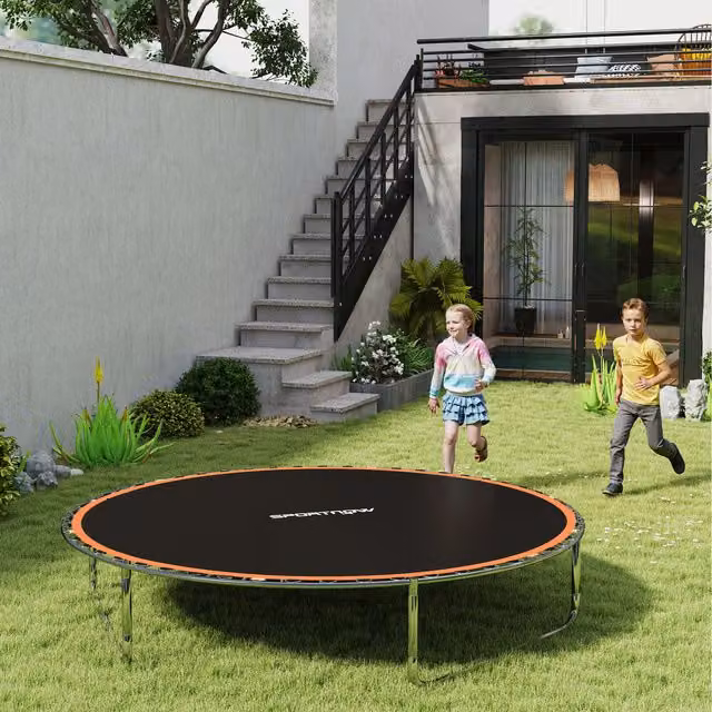 SPORTNOW Replacement Trampoline Mat in Orange for 10ft / 262cm Trampoline Frames