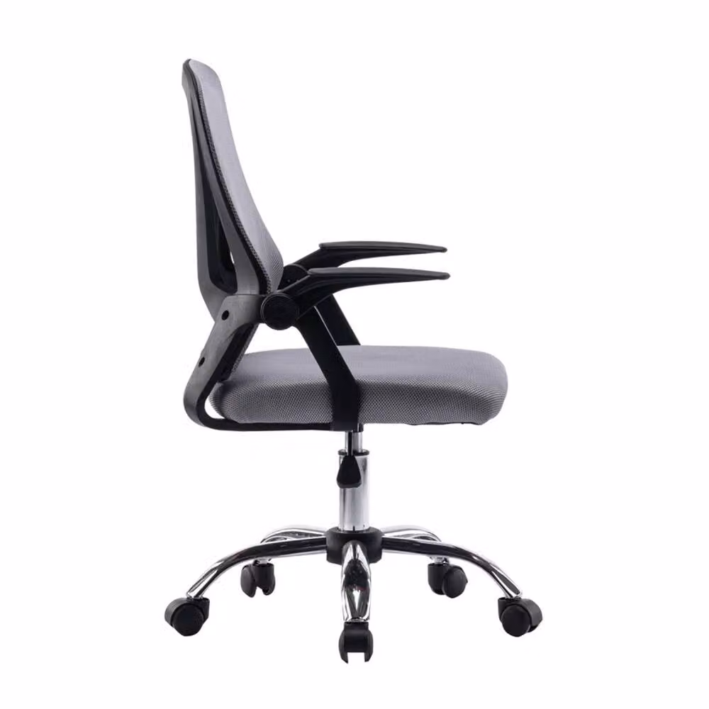 FORGEVIO Grey Ergonomic Mesh Office Chair with Armrests for Home Office – 2