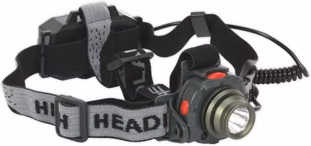 Loops Hands Free Head and Hat Torch with 3W LED and Auto Sensor in Black and Multicolour – 1