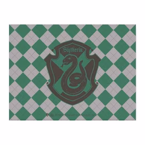 Zavvi Harry Potter Slytherin House Rectangular Chopping Board, Green and Multicolour – 2